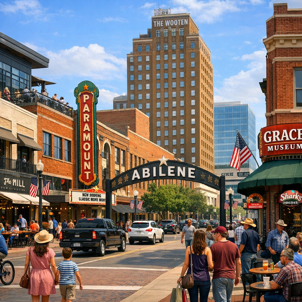 Global Events Reshaping Abilene: A Local Perspective