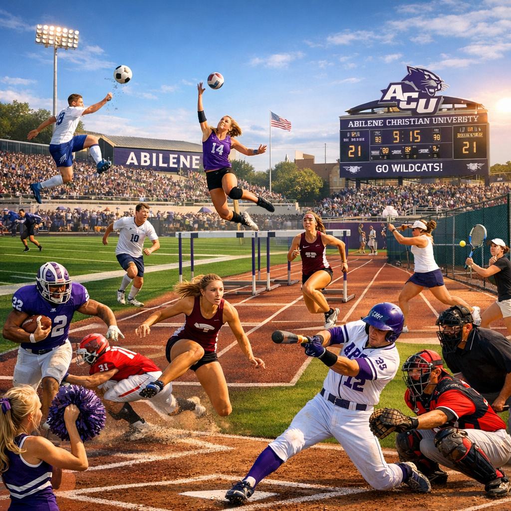 A Guide to Abilene’s Sports Scene: From High School to College Athletics