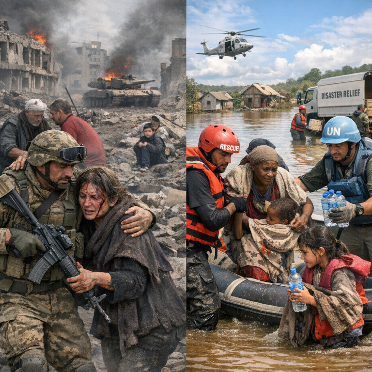 Why Global Conflicts and Climate Change Are Shaping Our Shared Future